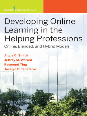 cover image of Developing Online Learning in the Helping Professions